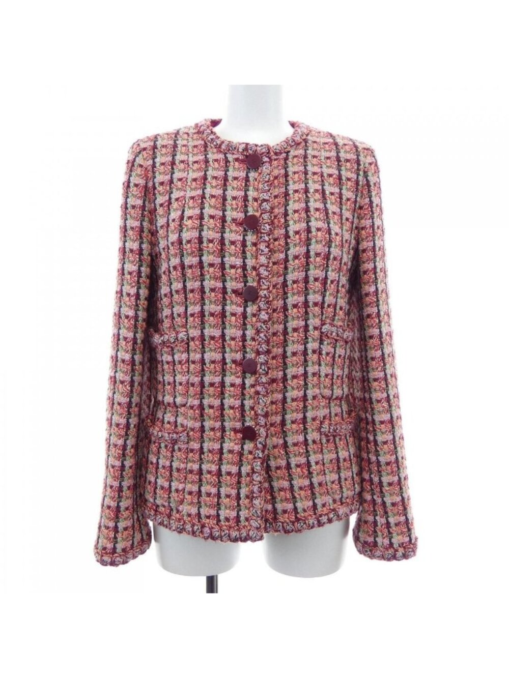 Chanel Vintage Collarless Jacket